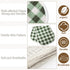 Hahafelt 4 100% 22'' 10" 2-in-1 Set Pcs Mallard Duck Baby Burp Cloths Cotton Absorbent & Soft Burping Cloth Large x