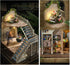 Flever Miniature DIY Dollhouse Kit with Furniture for Romantic Artwork Gift (William's Magic House)