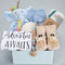 Newborn Baby Boy Gift Basket for Boy, Welcome Home Gift Set with