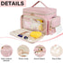 Jaffzora S1 S2, Breast Pump Bag Compatible with Spectra and Breast Pumping Travel Storage Bag with Waterproof Mat