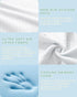 Pack 38x26'' Pack and Play Mattress Breathable Soft Plush Memory Foam for Baby Toddler Travel Includes Removable