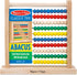Melissa & Doug Classic Wooden Abacus - Educational Counting Toy with 100 Beads