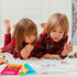 90shine 100PCS Valentines Day Mini Coloring Books Gifts for Kids Bulk, Valentine Crafts Goodie Bag Stuffers Exchange