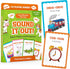 Speech Therapy Flash Cards for Toddlers 1-4, Learning Toys for Speech Development and Phonics