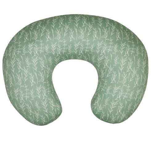 Set Sage Minky Toddler Blanket and Nursing Pillow Cover