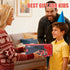 MQDMINI 3 Remote Control Fire Truck Toy - Fireman Fire Truck with Jet Pump and Lights, Red Toy for Year Old Boys, Girls