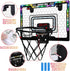 Indoor Mini Basketball Hoop with LED Light/Scoreboard, Over The Door Basketball Toy for Kids