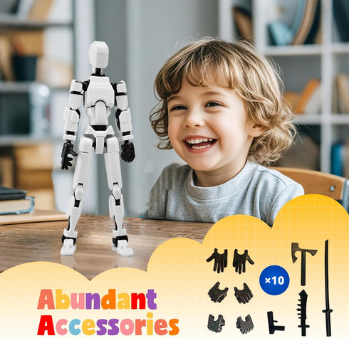 10pcs 13 Dummy 13 3 4 (10PCS) Assembly RequiredShoulder Armor Upgrade Lucky Action Figures, Titan Action Figures