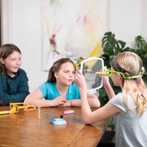 8 Fat Brain Toys Pencil Nose, Board Games for Family Night, Party Game for Kids Years and Up and Adults