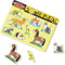 Melissa & Doug Pets Sound Puzzle - Wooden Peg Puzzle with Sound Effects (8 pcs) for Toddlers and Preschoolers