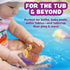 6 Pack Tub Works Tub Bobbers Bob, Wobble & Float Upright Toddler Bath Toys, | Unique Wobbling Action | Sealed, No Hole