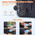 2 Pack, 600D Gimars Car Seat Protector, Waterproof Fabric Carseat Protector Car Seat Cover for Child Car Seat