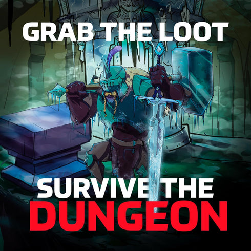 14 Shuffle Dungeons Board Game Solo and Co-op Dungeon Crawler for Players