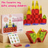 Niukdier 26PCS Set 3+ Mini Magnetic Tiles Travel Iron Box Storage Baseplate, Portable Magnetic Building Blocks STEM Toy