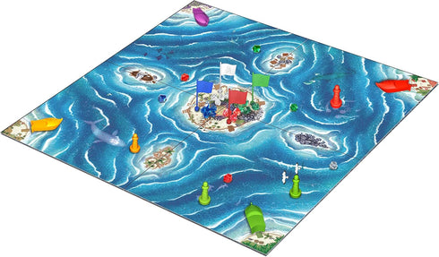 FoxMind Bermuda Pirates Magnetic Board Game for Kids, Captivating Pirate Adventure