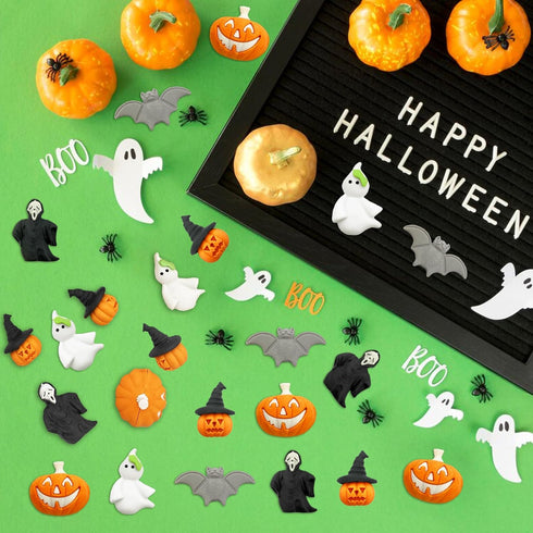 Halloween Erasers for Kids, 35 pcs Pumpkin Mini Erasers for Classroom Prizes, Game Rewards, Party Favors