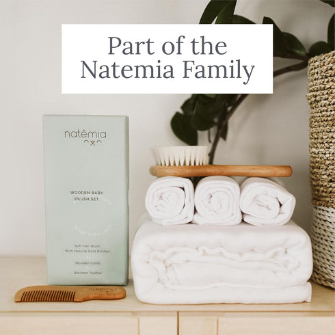 47" 47" Natemia Muslin Baby Blanket - Ultra Soft, Breathable Baby Blankets for Girls and Boys - Newborn Essentials
