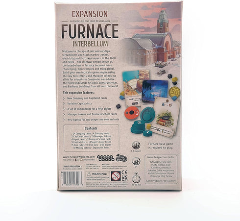 Furnace: The Interwar Era Strategy Board Game