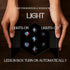 Set Set Iridescent DND Dice with Glowing LED Display Box Sharp Edge Polyhedral Dice with Mesmerizing Finish | Bonus