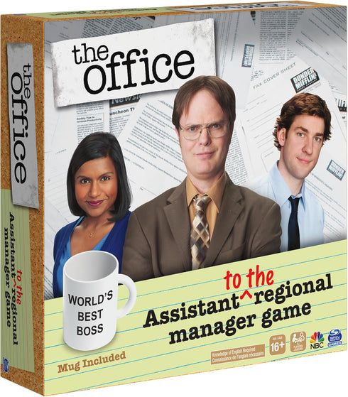 The Office TV Show Assistant to The Regional Manager Party Game for Adults and Teens Ages 16+