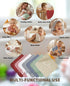 TRYISDICDVC 14Pack 100% 20"X10" Muslin Baby Burp Cloths Cotton Soft Absorbent Quick Drying Newborn Drool Baby Face