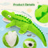 51 inch 4ft Tezituor Giant Alligator Stuffed Animals, Hugging Large Alligator Plush Body Pillow for Girls Boys, Soft