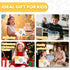 VONTIQUE 32 Setsfor 3+ pcs Kids Cooking&Kids Baking Real Cooking BakingMontessori Kitchen Tools for Toddlerswith Chef's