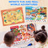 3-5, 4-8 JoyCat Seek & Find Game Books - Preschool Learning Activity for Toddlers & Kids Ages Travel Activities Toys