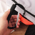 4 Pack Large Carabiner 5.5" D Style Click and Carry Bag Carrier Stroller Hooks (Black and Blue)