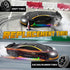 2.4GHz 1/24 4WD 15KM/H 2Pcs RC Drift Car Remote Control Car High Speed Racing Sport with LED Lights Drifting Tire Toy