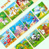 Puzzles for Kids Ages 4-6, 10 Pack of 20 Piece Wooden Jigsaw Puzzles for Toddlers Ages 3-5 Jigsaw Puzzle for Toddler Children Learning Educational Puzzles Toys for Boys and Girls.