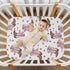 Vdsrup 39 27 5In Crib Sheets for Boys Girl Coquette Bows Neutral Mini Crib Mattress Sheets Fitted, Cowgirl Boots