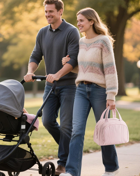 Momcozy Wearable Breast Pump Bag Compatible with and Eufy, Portable Pumping Bag with Cooler Compartment, Breast Pump