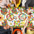 Bolake 25 Building Block Party Plates Building Block Birthday Party Supplies Decorations Serve including Disposable