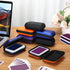 8 Jexine Pieces Card Case Compatible with Travel Games Cards Games Playing Case Deck Game Playing Storage Box Carrying