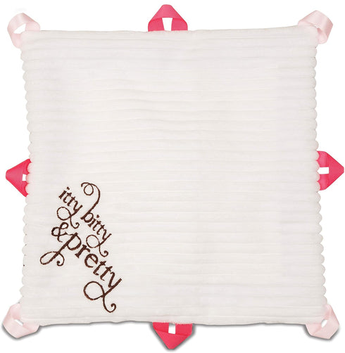 Pavilion Gift Company Lovie Baby Blanket, Strawberry Sundae, 13" by Pavilion Gift Company