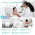 Regalo Baby Basics Baby Bath Seat with Suction Cups, Sit-Up Bath Support for Infants, Secure Baby Bath Chair