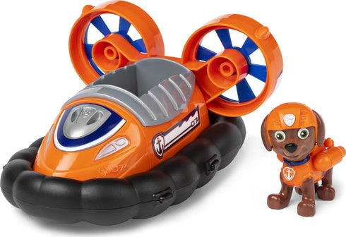 Paw Patrol Zuma’s Hovercraft Vehicle with Collectible Figure for Kids Aged 3 and Up