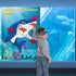 FEPITO Pin The Fin on The Shark Game, 24 Pcs Fins for Shark Birthday Party Decoration Supplies