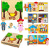 Sendhjurf Montessori Busy Book for Toddlers 3-5 Baby Family Quiet Book Activity Learning