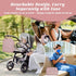 10 Packs Breast Pump Bag with Insulated Cooler, Double-Layer Pumping Bag for Work & Travel, Fits Most Electric Breast