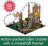 Techno Trax Mineshaft, Action Packed Roller Coaster Building Kit, STEM Gift for Boys and Girls Age 8+, 150+ pc Set