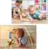 Battery Operated Action Locomotive Toy Train Set for Wooden Tracks, Compatible with Thomas & Brio for Toddlers 3-5+