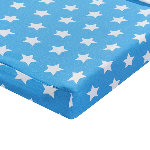 2 Pack 100% EVERYDAY KIDS Baby Changing Pad Covers for Baby Boy Fits Most Changing Table Pads; Cotton Jersey Knit