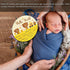 CLHHM Baby Announcement Sign with Name & Stats - Hello World Newborn Hospital Keepsake for Photo Prop, Nursery Decor