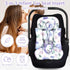 TANOFAR Infant Car Seat Insert with Removable Cushion for Baby Girls, Reversible Newborn Carseat Insert for Baby Head