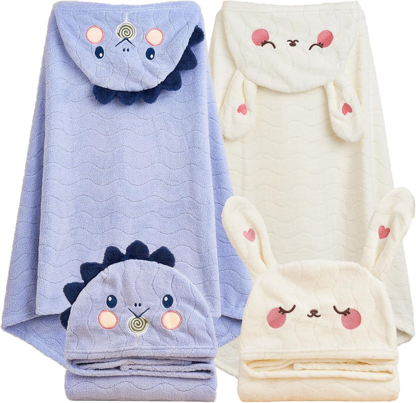 Toddler Towels Hooded Kids Bath Towels 0-6 Years Unisex Toallas para Bebe