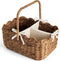 Best Choice Products Baby Diaper Caddy Organizer, Large Portable Handmade Nursery Basket