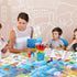 12 12 BenLouis Under the Sea Mini Coloring Books Kids with Stacking Crayons Ocean Animals Party Favors Small Activity