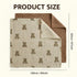 Pikabuki 2 Pack 47 40 inches, Muslin Swaddle Blankets for Boys Girls, Receiving Baby Blanket Large x Soft Breathable